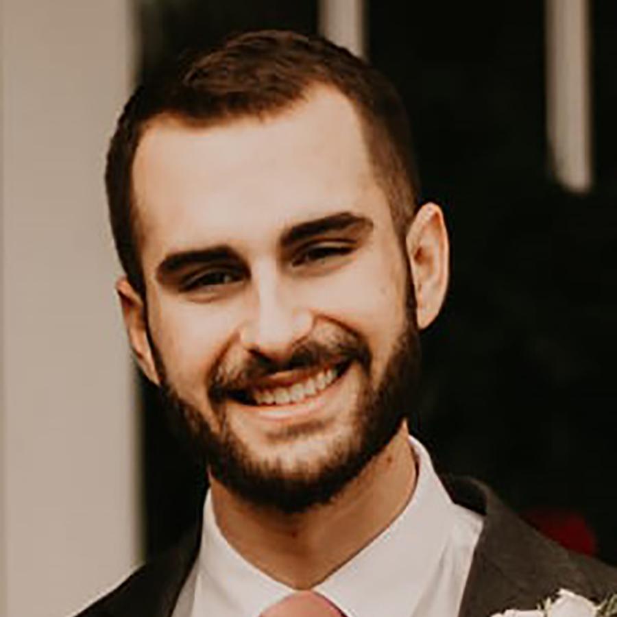 man smiling