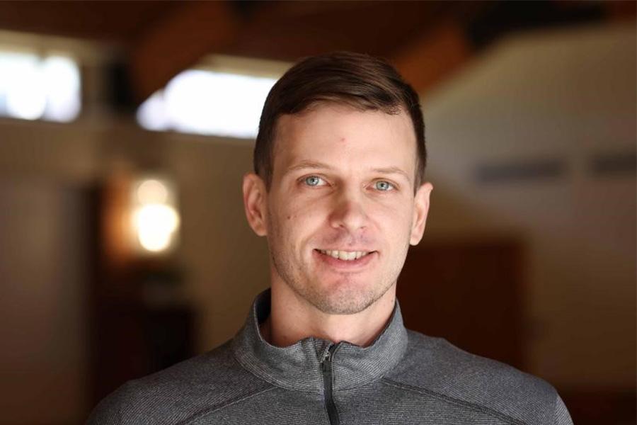 A closeup of Dr. Paul Putz smiling at the camera 