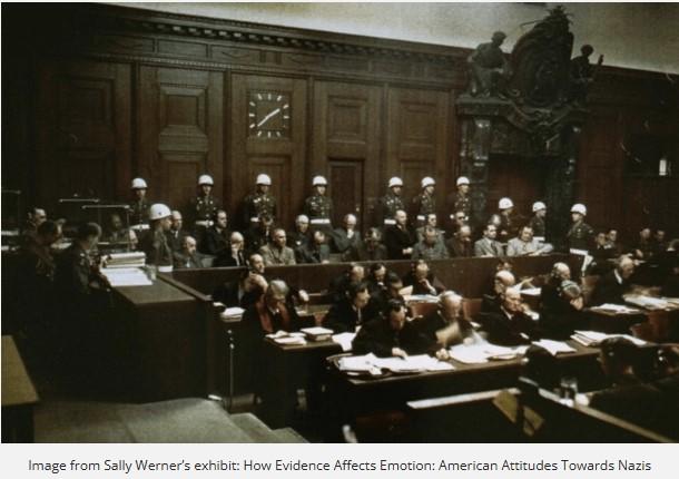 Image from Sally Werner’s exhibit: How Evidence Affects Emotion: American Attitudes Towards Nazis