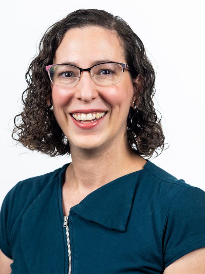 Dr. Andrea Turpin smiles at the camera